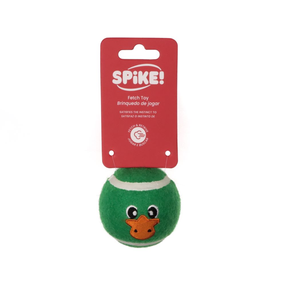 NEW!  Spike Ball Duck Dog Toy