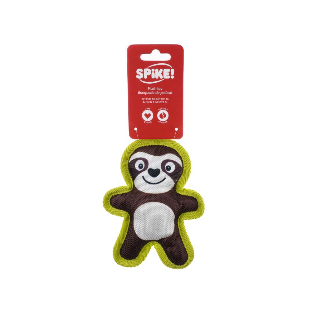 NEW!  Spike Canvas Sloth Dog Toy