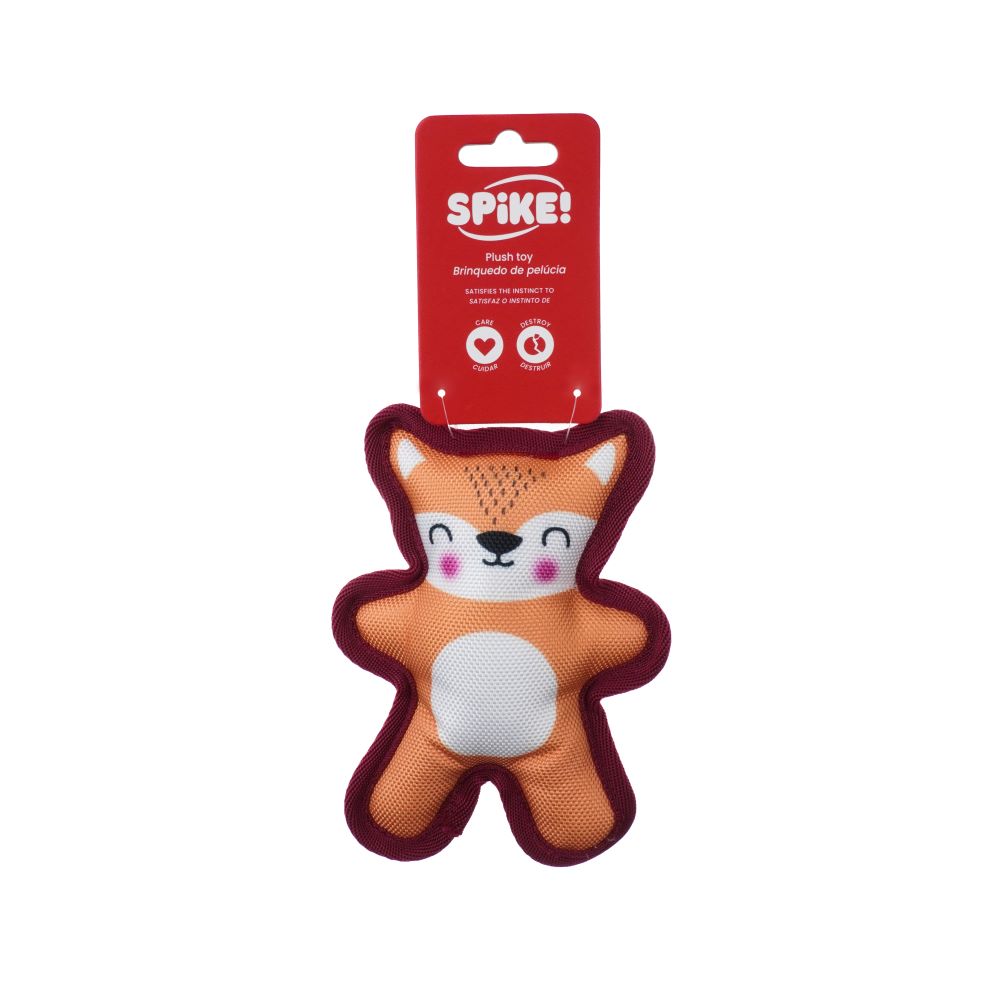 NEW!  Spike Canvas Bear Dog Toy