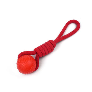 NEW!  Spike Rope w/ Ball Dog Toy