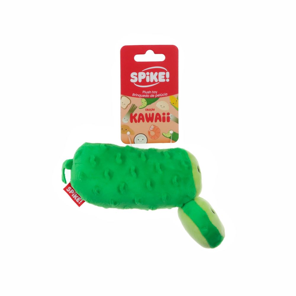 NEW!  Spike Kawaii Cucumber Dog Toy