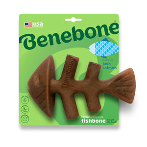 Benebone Fishbone Chew Toy - Large