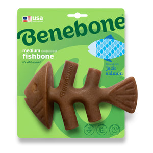 Benebone Fishbone Chew Toy - Medium