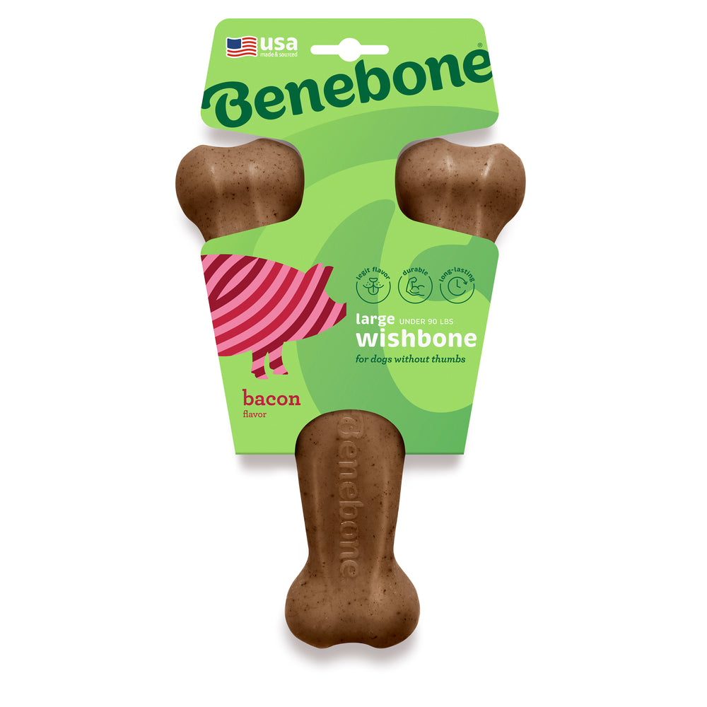 Benebone Wishbone - Bacon Large