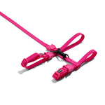 Zee.Cat Harness with Leash - Pink LED