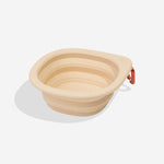 NEW!  Zee.Dog GoBowl Travel Bowl - Biscotti